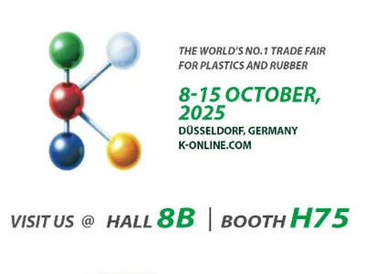 Lassen Sie sich auf der K2025 verbinden - Halle 8, Stand H75